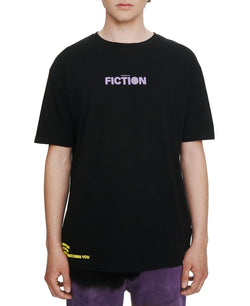 Eleven Paris Stranger Than Fiction Graphic T-shirt Jet Black thumbnail 1
