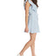 Ella Moss V-neck Wrap Dress Lt Blue