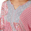 Ellen Tracy PLUS Pink/Contrast-Trim Caftan