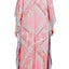 Ellen Tracy PLUS Pink/Contrast-Trim Caftan