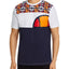 Ellesse Cirillo Color-blocked Logo Graphic Tee Navy