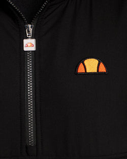 Ellesse Esine Mixed-media Half-zip Jacket Black/Khaki thumbnail 3