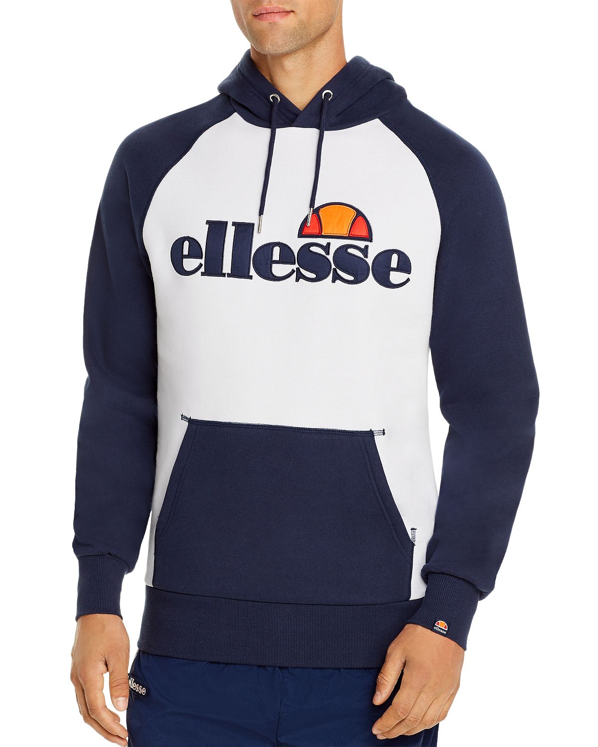 Ellesse Taliamento Hooded Raglan Sweatshirt White