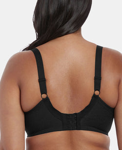 Elomi Full Figure Mia Underwire Bra El4361 Online Only Black thumbnail 3