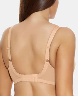 Elomi Full Figure Smoothing Underwire Strapless Convertible Bra El1230 Online Only Nude thumbnail 2