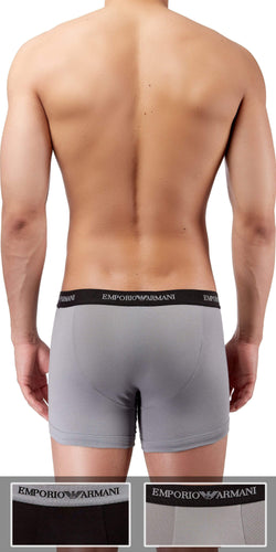 Emporio Armani 2-Pack Boxer Brief Black-gray thumbnail 4