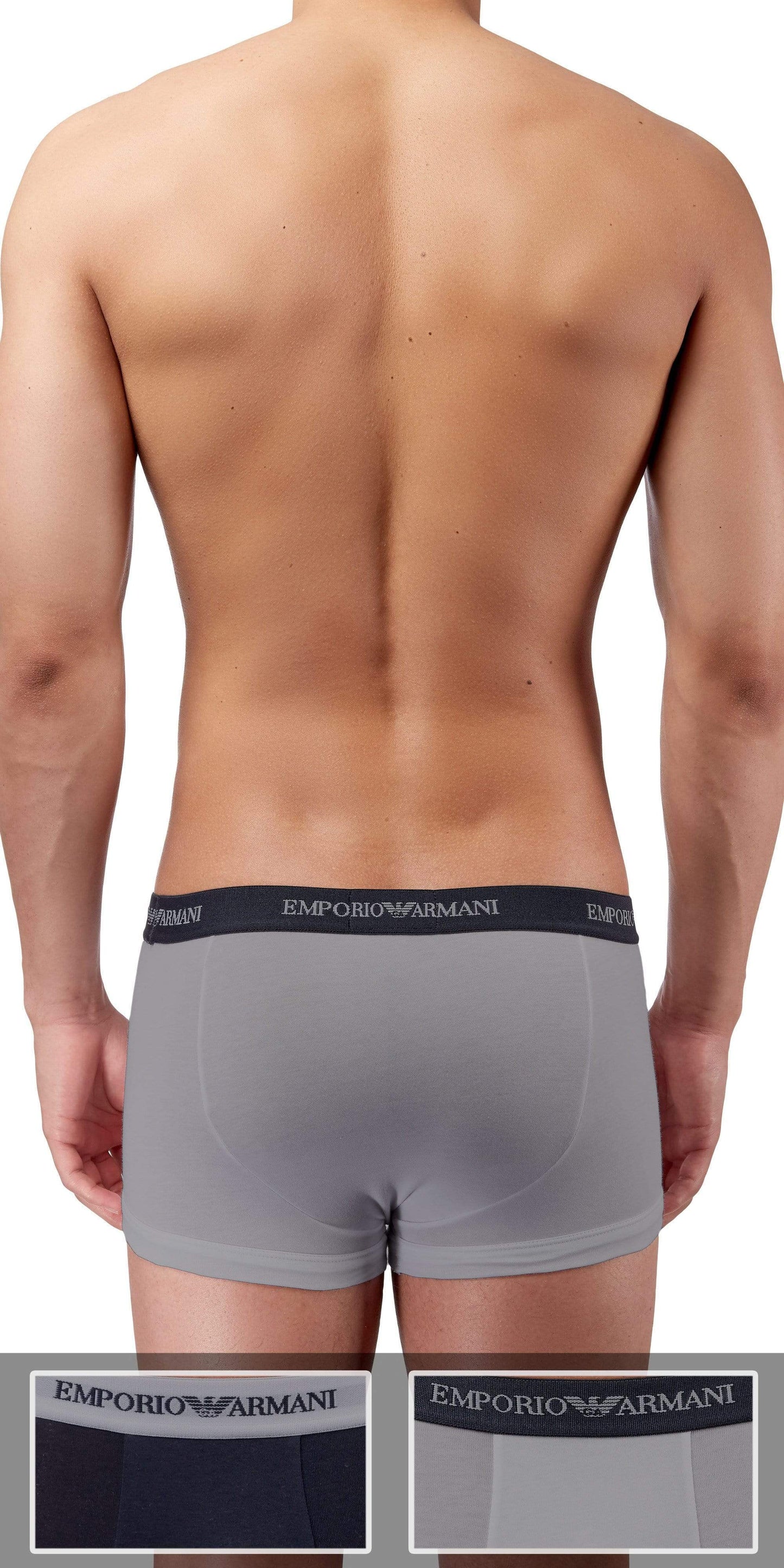 Emporio Armani 2-Pack Trunk Gray-marine