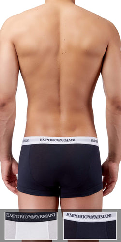 Emporio Armani 2-Pack Trunk White-marine thumbnail 4