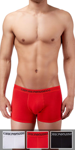 Emporio Armani 3-Pack Boxer Brief Red-white-black - 111611cc722 thumbnail 2