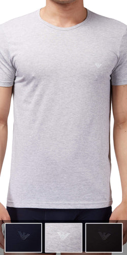 Emporio Armani 3-Pack T-shirt Gray-black-navy thumbnail 2