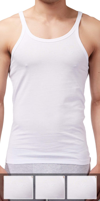 Emporio Armani 3-Pack T-shirt White