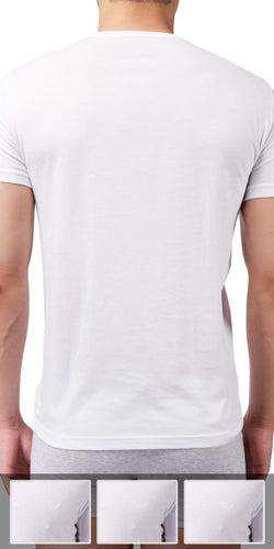 Emporio Armani 3-Pack T-shirt White thumbnail 2