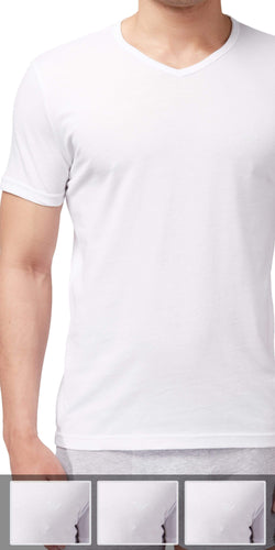 Emporio Armani 3-Pack T-shirt White thumbnail 3