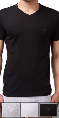 Emporio Armani 3-Pack T-shirtGray-white-black thumbnail 3