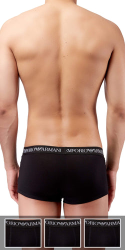 Emporio Armani 3-Pack Trunk Black thumbnail 2