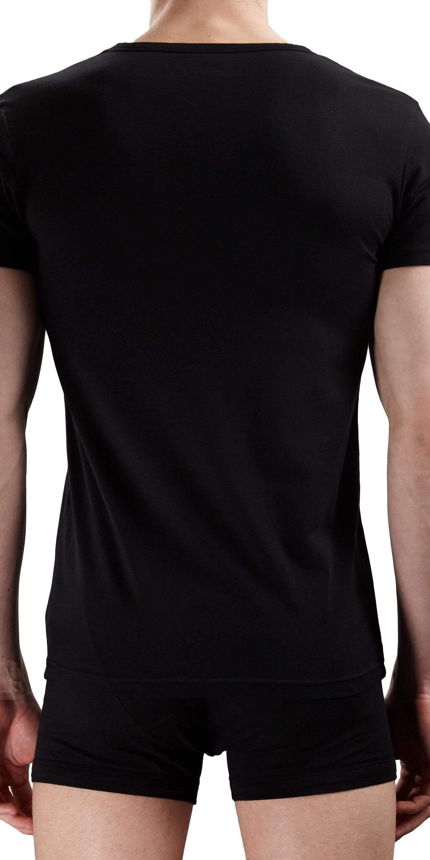 Emporio Armani V-neck Shirt Black - 110810cc718