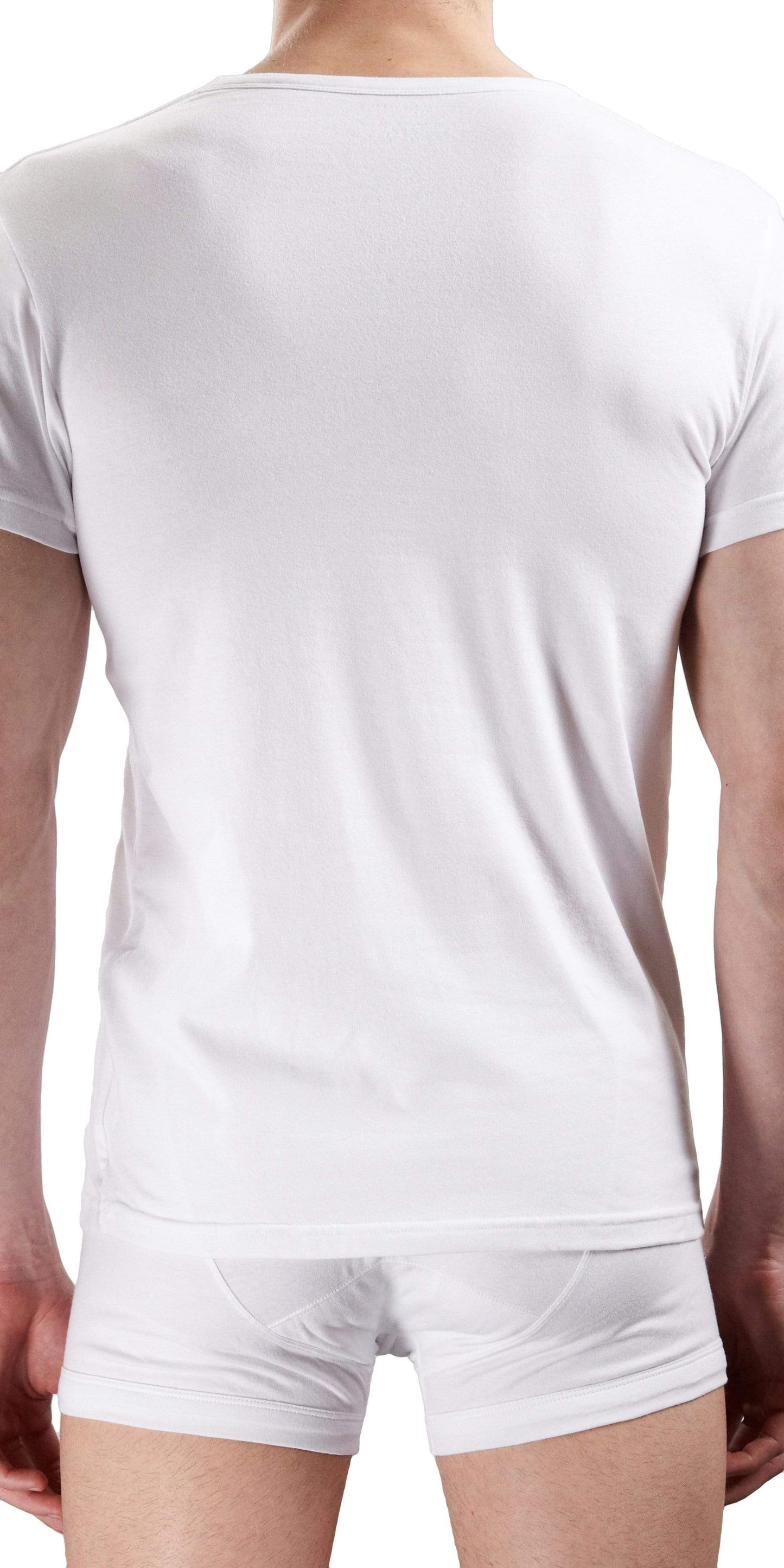 Emporio Armani V-neck Shirt White - 110810cc718