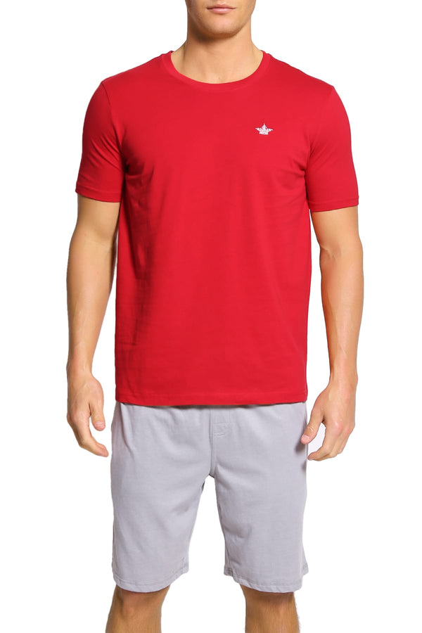 English Laundry Red Crew Neck