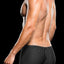 Envy Black Microfiber Pinstripe Boxer
