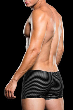 Envy Black Microfiber Pinstripe Boxer thumbnail 2