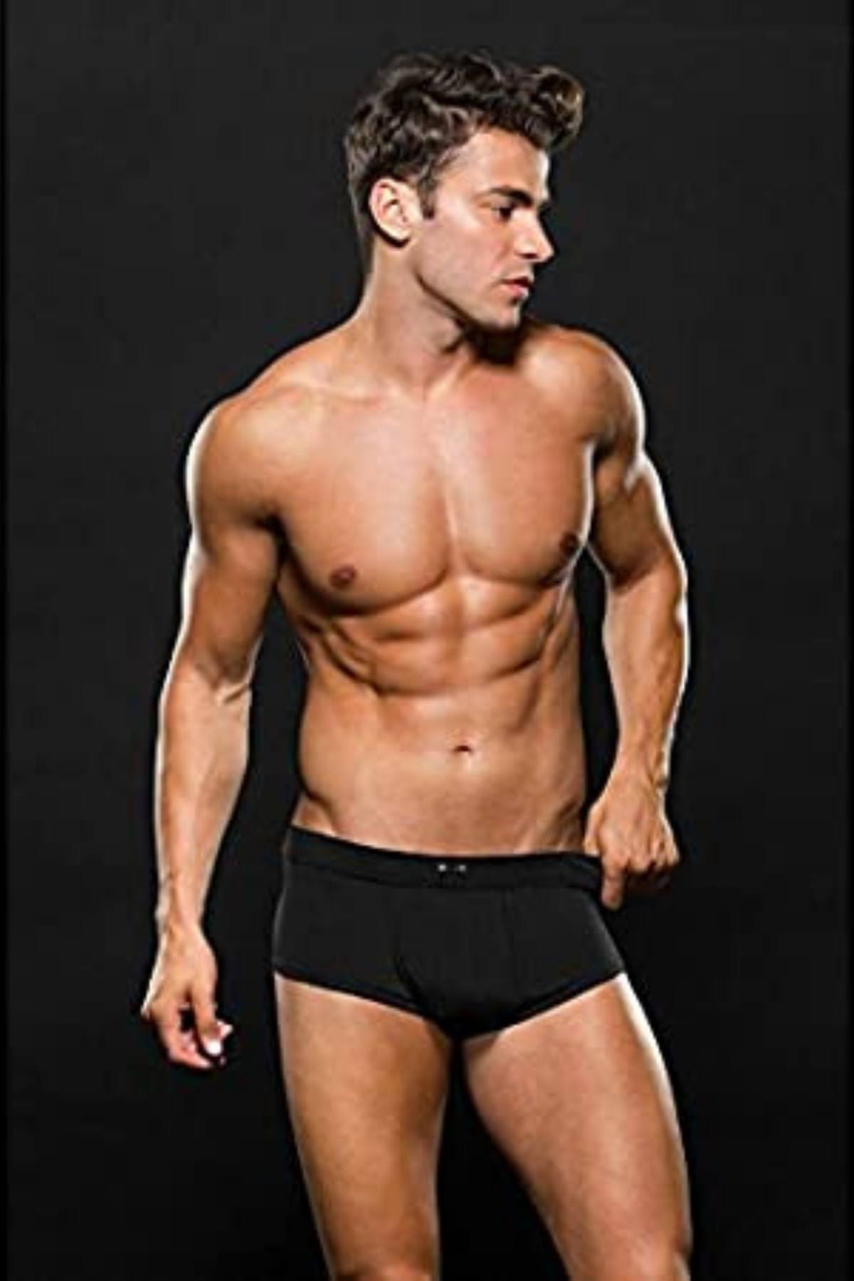 Envy Black Microfiber Sport Trunk