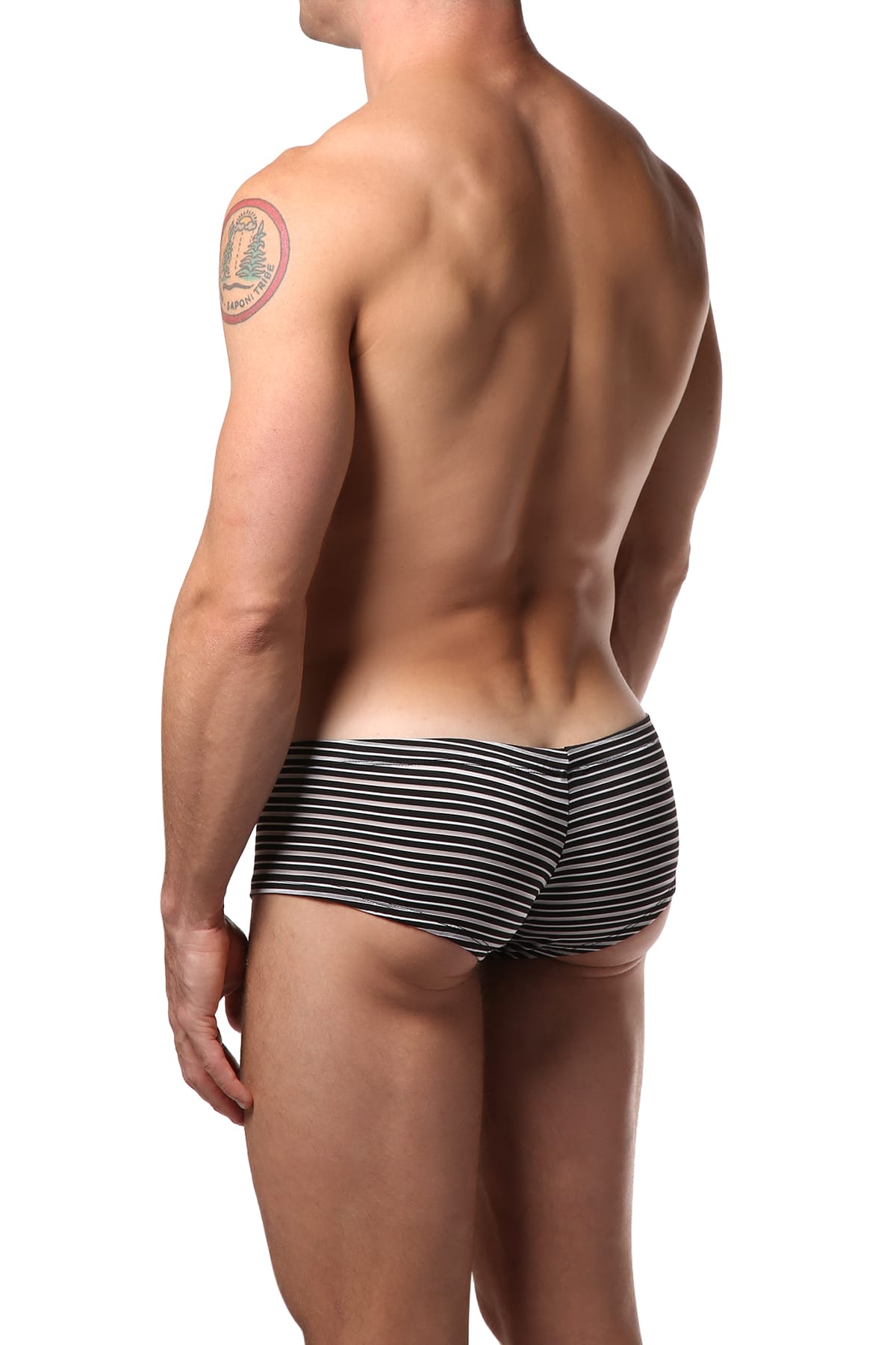 Envy Black & White Microfiber Trunk