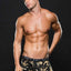 Envy Green Camo Logo Elastic Boxer Brief