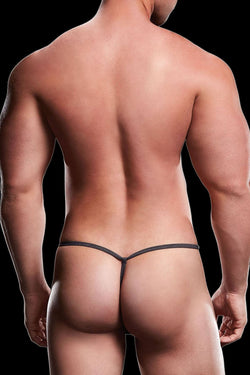 Envy Grey Microfiber Low-Rise G-String thumbnail 2