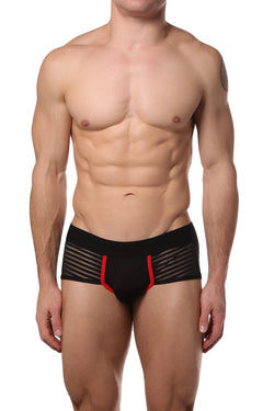 EppureLuca Black Sergio Low-Rise Sport Brief thumbnail 1