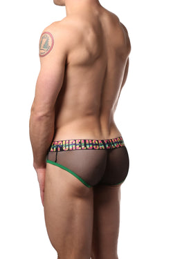 EppureLuca Blue & Green Stefano Low-Rise Brief thumbnail 2