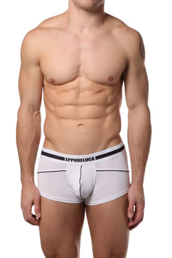 EppureLuca White Francesco Low-Rise Boxer Brief thumbnail 1
