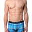 Equipo Blue/Black Plaid/Solid Brazilian Trunk 2-Pack