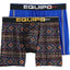 Equipo Blue and Tribal Quick Dry Performace 2-Pack Boxer Briefs