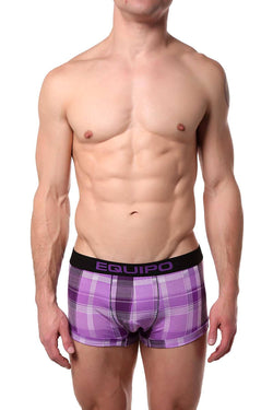 Equipo Purple/Black Plaid/Solid Brazilian Trunk 2-Pack thumbnail 1