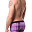 Equipo Purple/Black Plaid/Solid Brazilian Trunk 2-Pack