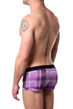 Equipo Purple/Black Plaid/Solid Brazilian Trunk 2-Pack thumbnail 2