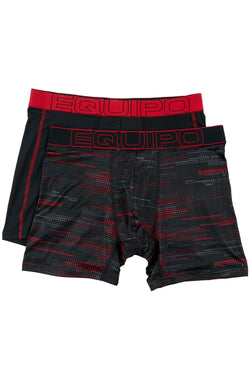 Equipo Red and Dots Quick Dry Performace 2-Pack Boxer Briefs thumbnail 2