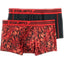 Equipo Red and Leaves Quick Dry Performace 2-Pack Trunks
