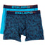 Equipo Turquoise and Leaves Quick Dry Performace 2-Pack Boxer Briefs