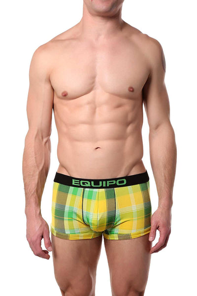 Equipo Yellow/Black Plaid/Solid Brazilian Trunk 2-Pack