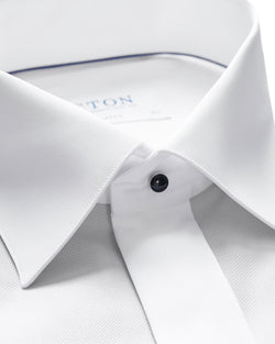 Eton Bib Slim Fit Tuxedo Shirt White/Gray thumbnail 2