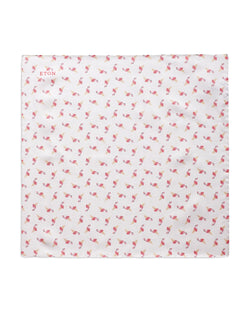 Eton Flamingo Ice Cream Cone Pocket Square Pink thumbnail 3