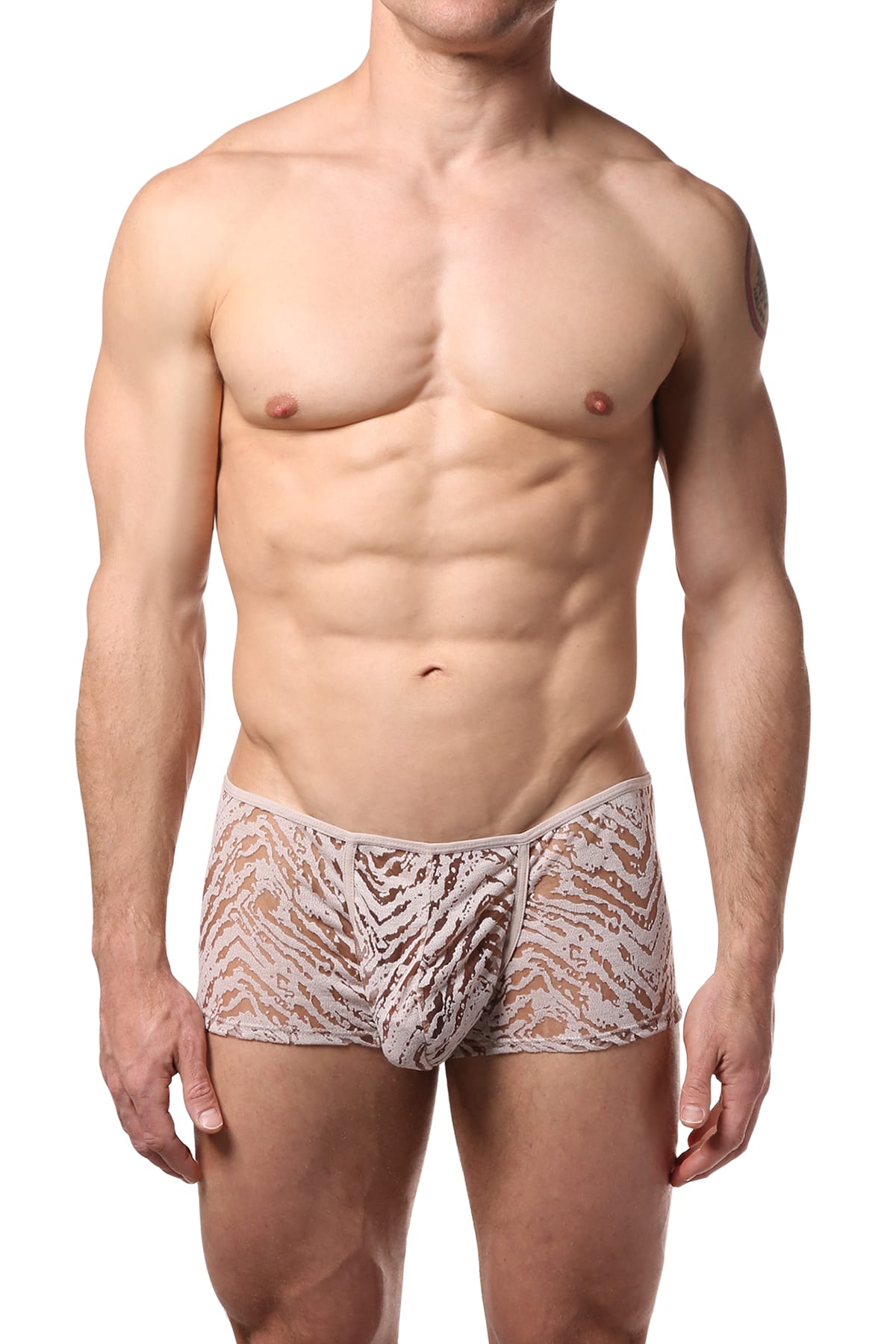 Extreme Collection Nude Chevron Lava Trunk