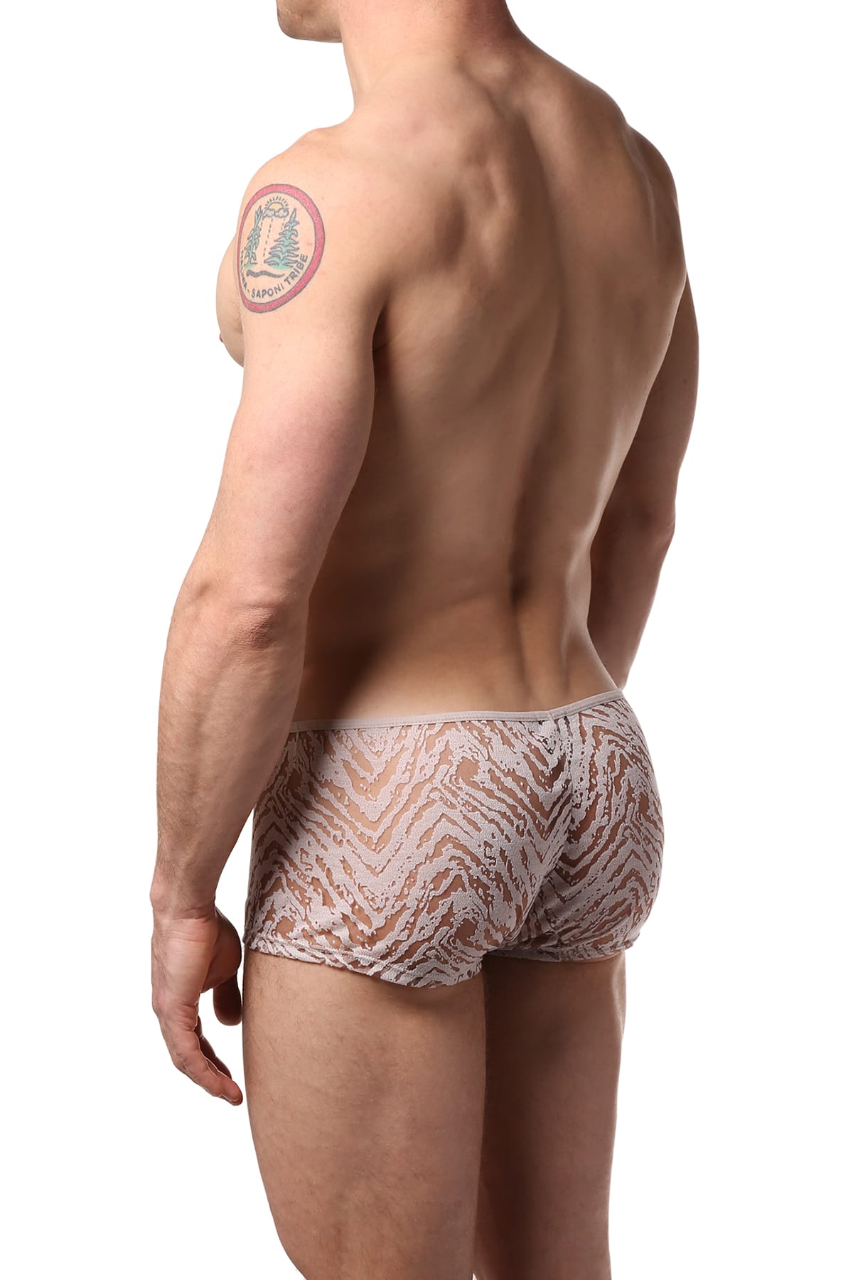 Extreme Collection Nude Chevron Lava Trunk