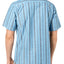 Ezekiel Blue Textured YarnDyed Stripe Halston Pocket Shirt