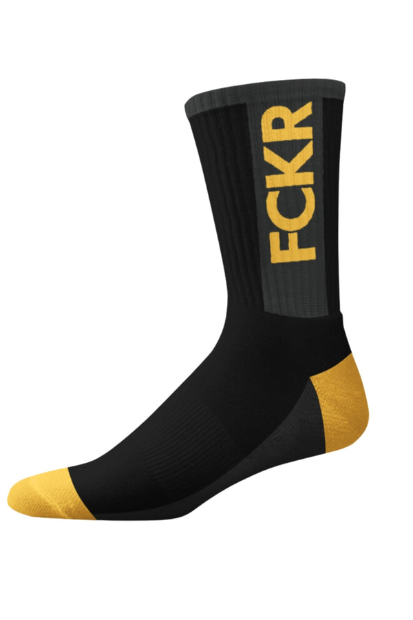 FCKR Light Yellow Sock