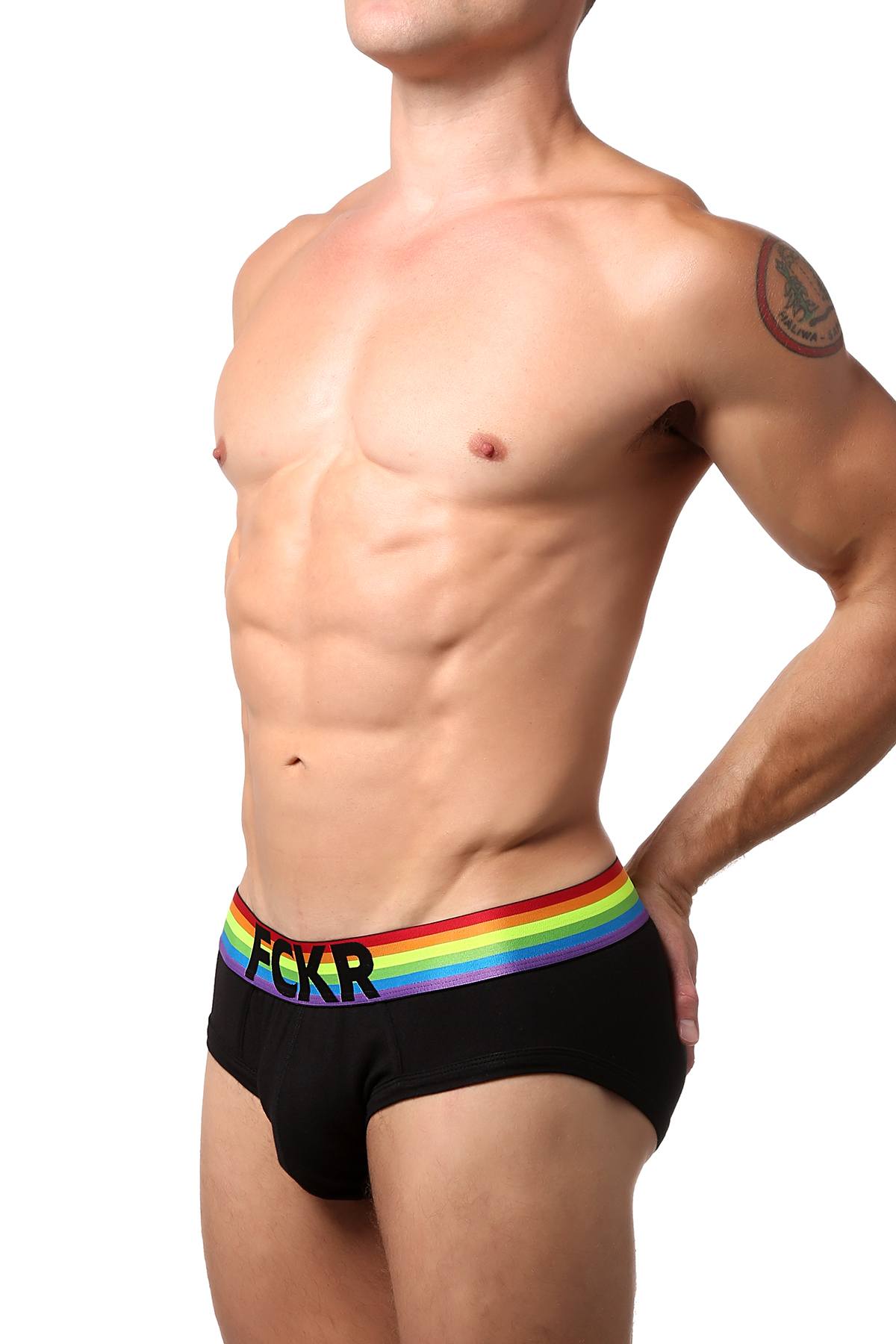 FCKR Pride Black Brief