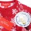 Family PJs BABY Red Snowflake Footed Onesie
