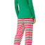 Family PJs Green/Red Striped Elfing Around 2pc Pajama Set