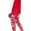 Family PJs Men Holiday Pajama Set in Merry Snowflake